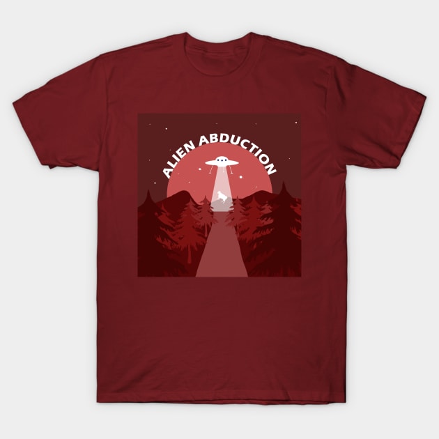 Alien Abduction T-Shirt by Capturedtee